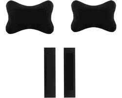 Neksteun Kussen - Auto Hoofdsteun - Comfortabel Rijden - Ergonomisch Ontwerp - One Size - Set d