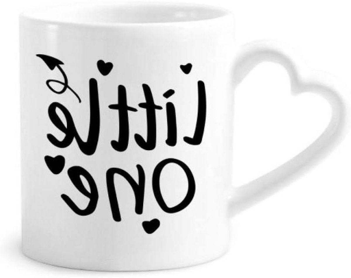 Keramische Mok - Koffiebeker - Ochtendkoffie Drinken - Hartvormig Handvat - 12 oz - Multicolor
