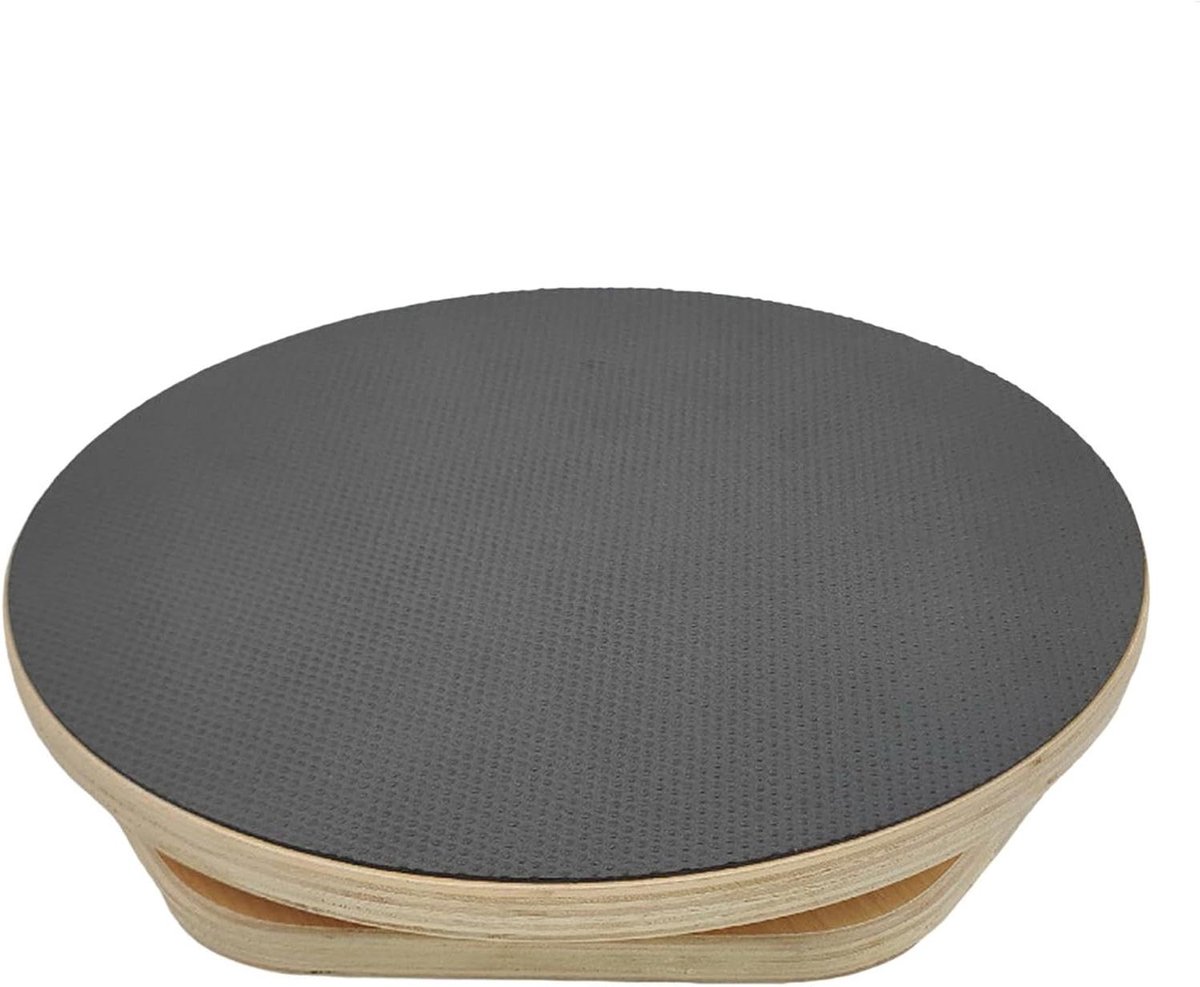 Taille Draaischijf - Fitness Twistbord - Lichaam Trainen - Driehoekige Stabiliteit - 30x4 cm - Houtkleur