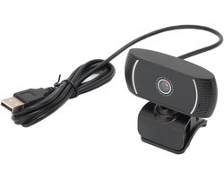 Externe Webcam - Laptop Camera - Online Lessen - 360 Graden Draaibaar - 640x480P - Zwart