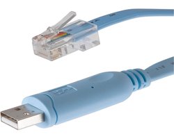 Netwerkadapter Kabel - USB naar RJ45 - Netwerk Beheer - Hardware Stroombesturing - 1 Item - Blauw