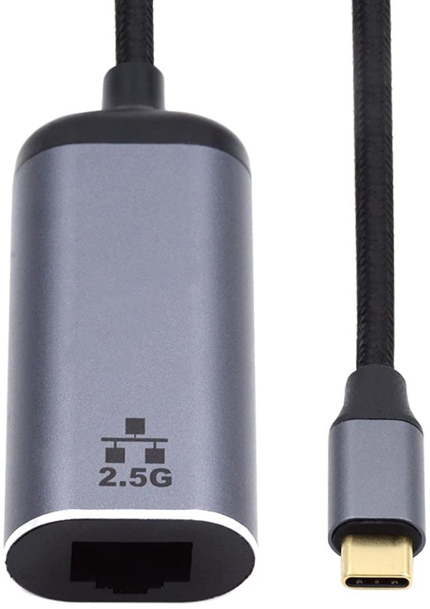 Cosensi - Dailygoods - USB-C naar 2.5Gbps Ethernet Adapter voor Laptop