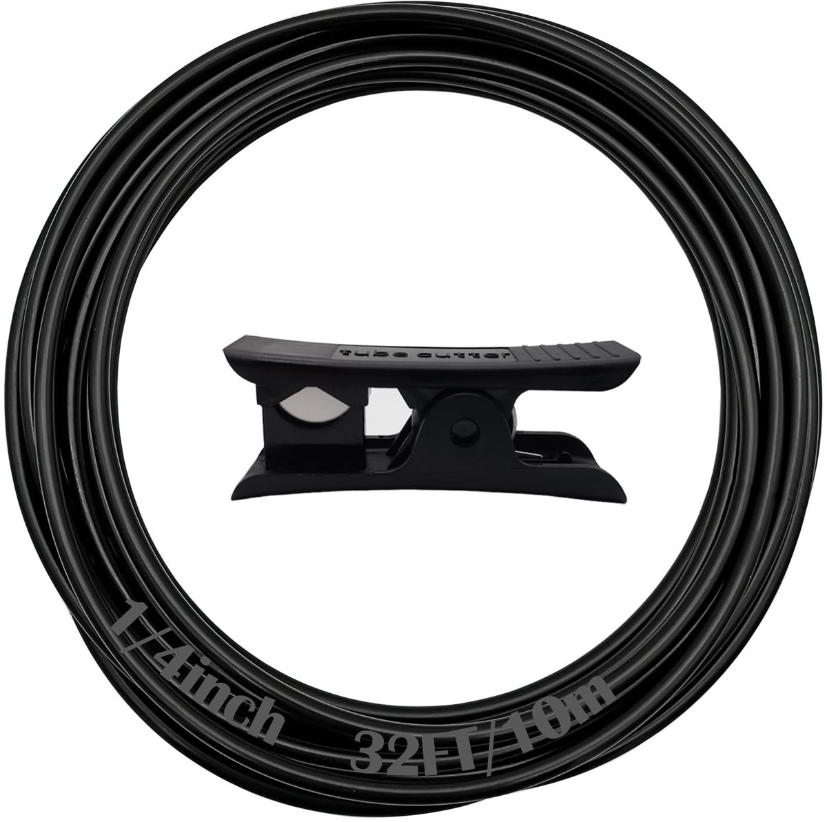 Cosensi - Dailygoods - Cosensi - Dailygoody - Fridge Hose - Water Hose voor Koelkast - Duurzaam en Betrouwbaar - Zwart - IJs Maker en Omgekeerde Osmose - 10 Meter - Ideaal voor Koelka...