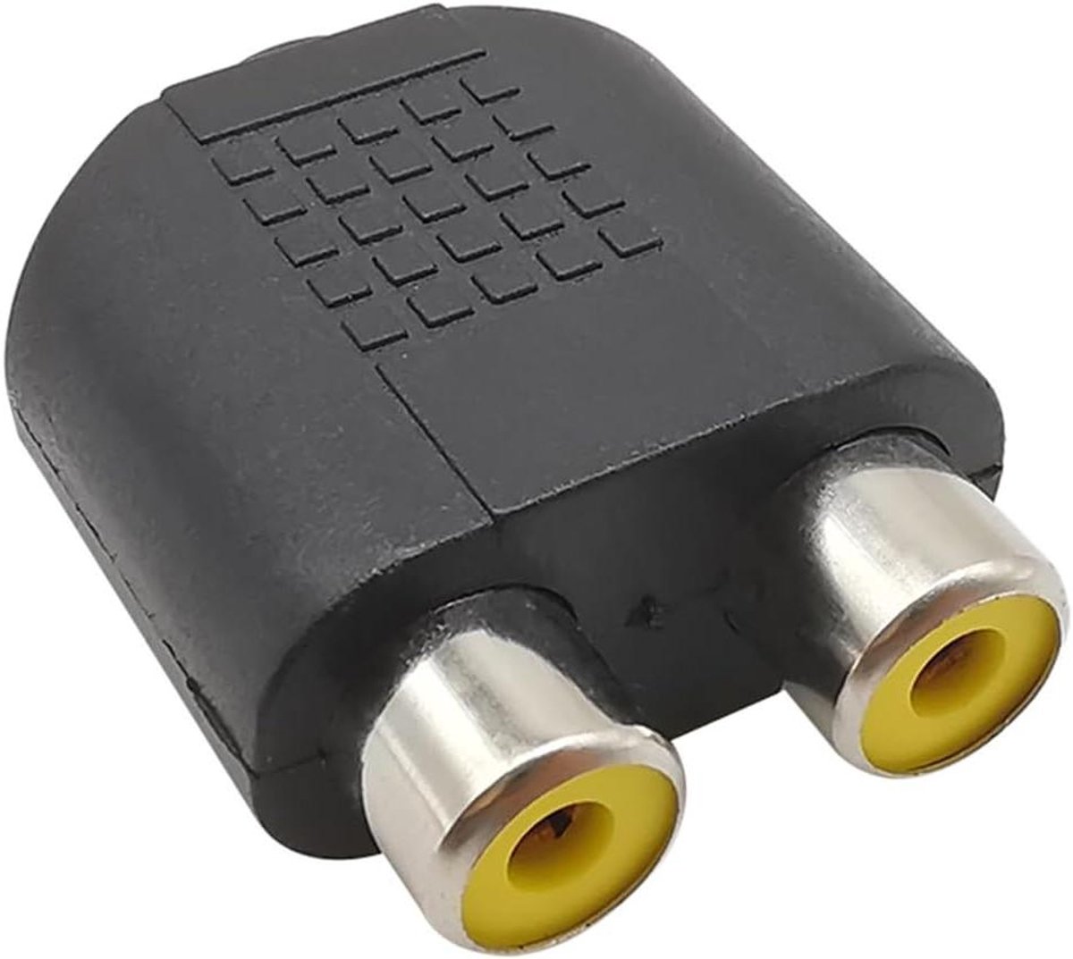 Audio Adapter - Kabel Converter - Geluid Verbinding - Stereo Naar RCA - 2 Stuks - Zilver