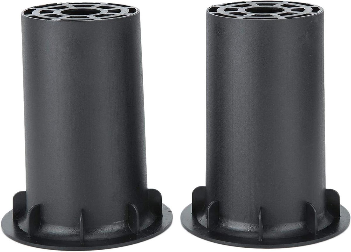 Luidspreker Poort - Basreflexbuis - Verbeter Basgeluid - Gladde Binnenwand - 6-10 Inch - Zwart