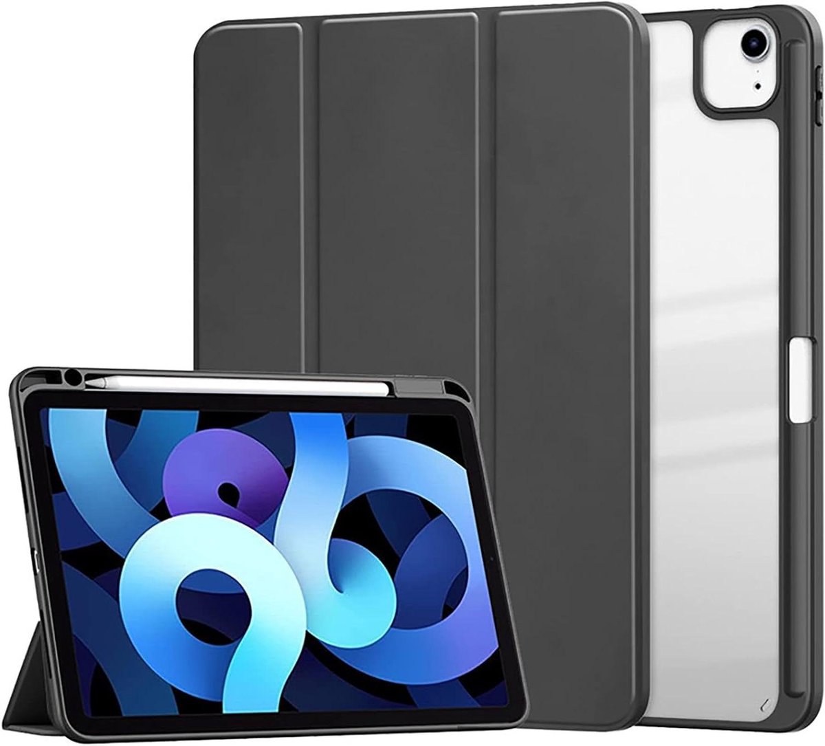 Tablet Hoes - Smart Case - Bescherming en Gebruik - Ingebouwde Penhouder - 12.9 Inch - Zwart