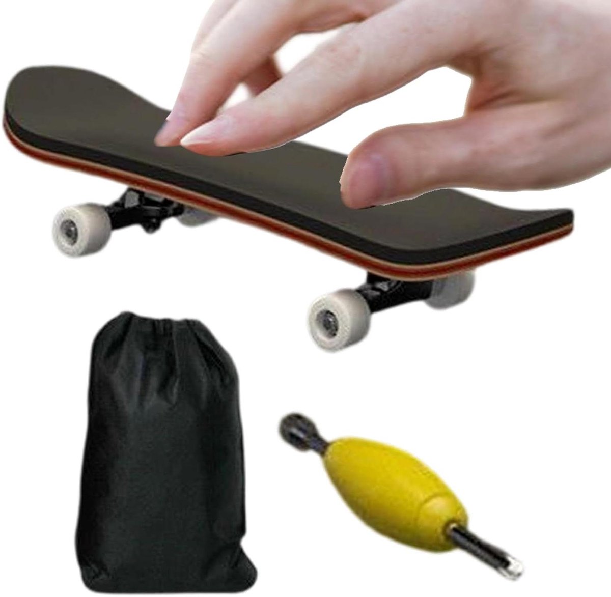 Skateboard Toys draagbaar houten spel toetsenborden met volledig gesloten kogellagers professioneel mini-skateboard voor studenten studenten sportdecoratie tafeldecoratie