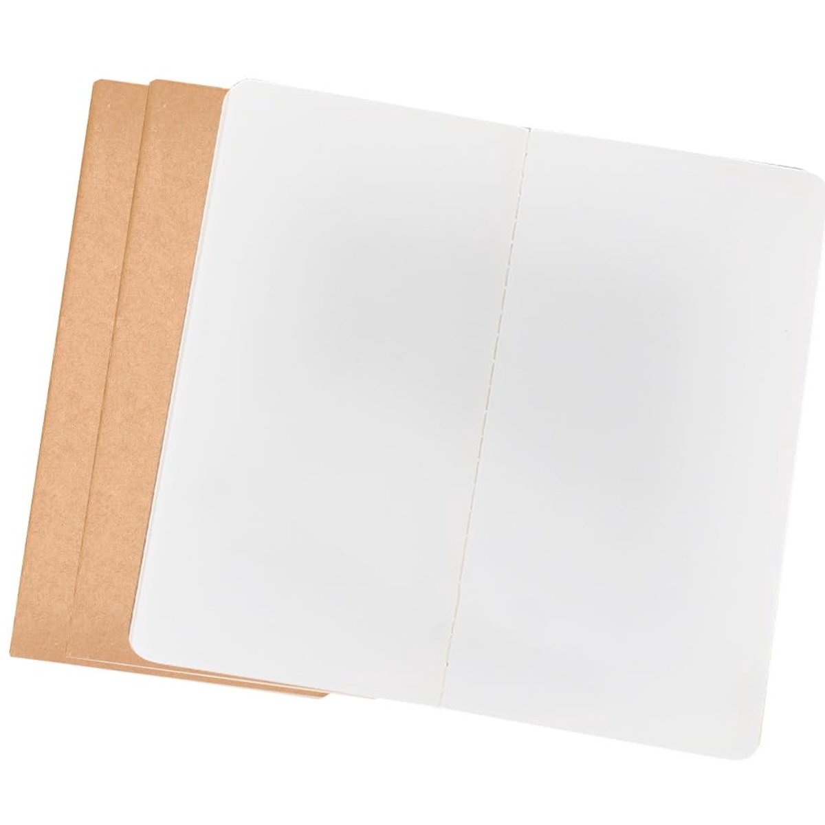 Dailygoods - Set van 3 Lege Notitieboekjes voor Reizigers