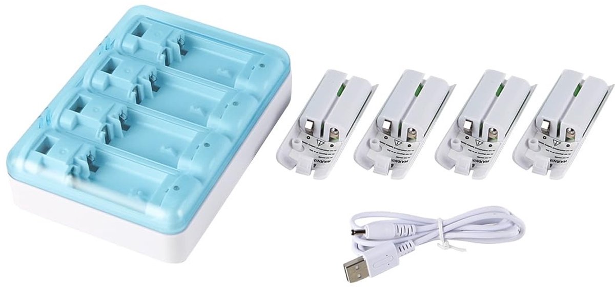 Dailygoods - 4-Poorts USB-Oplaadstation voor Gameconsolecontrollers