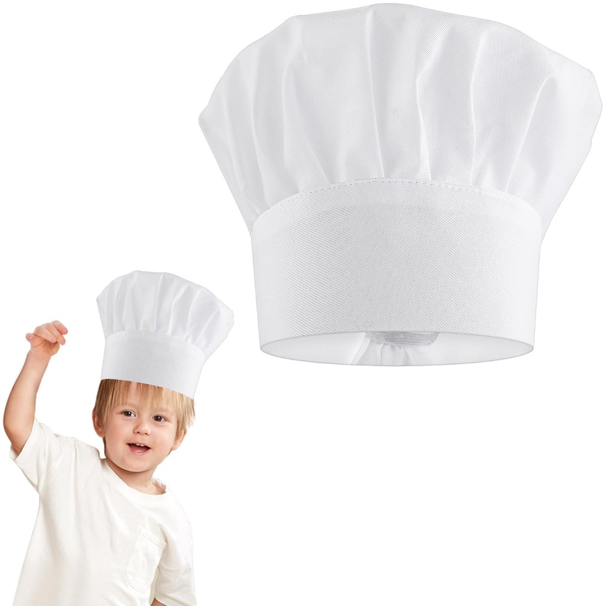 Dailygoods - Kinder Kookmuts met Verstelbare Klittenbandsluiting