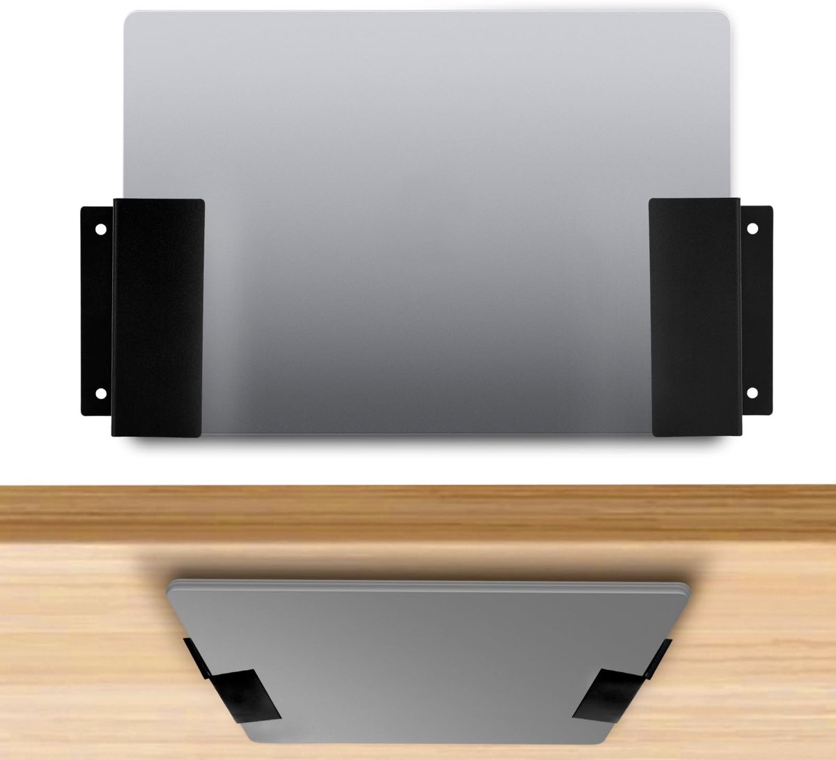 Dailygoods - Laptophouder voor Onder Het Bureau, Zwart