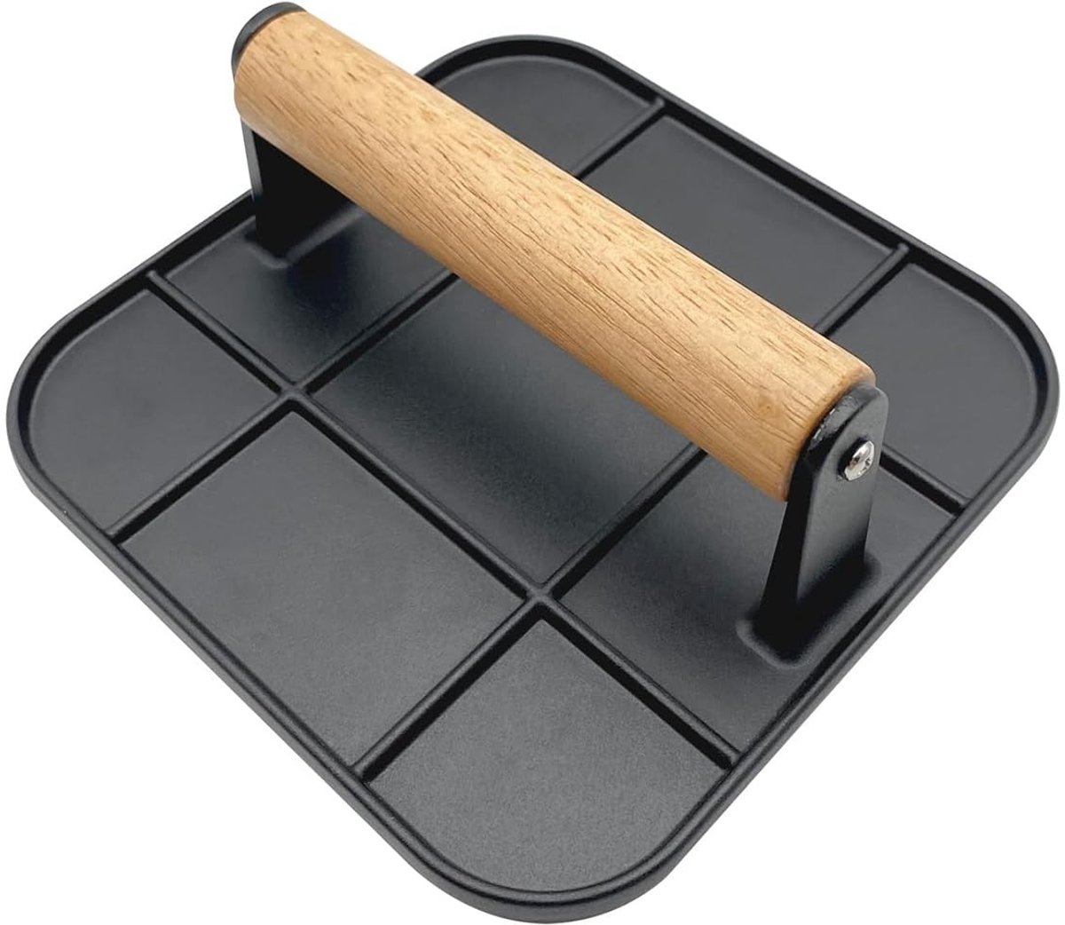Dailygoods - Aluminium Burgerpers met Antisliphandvat