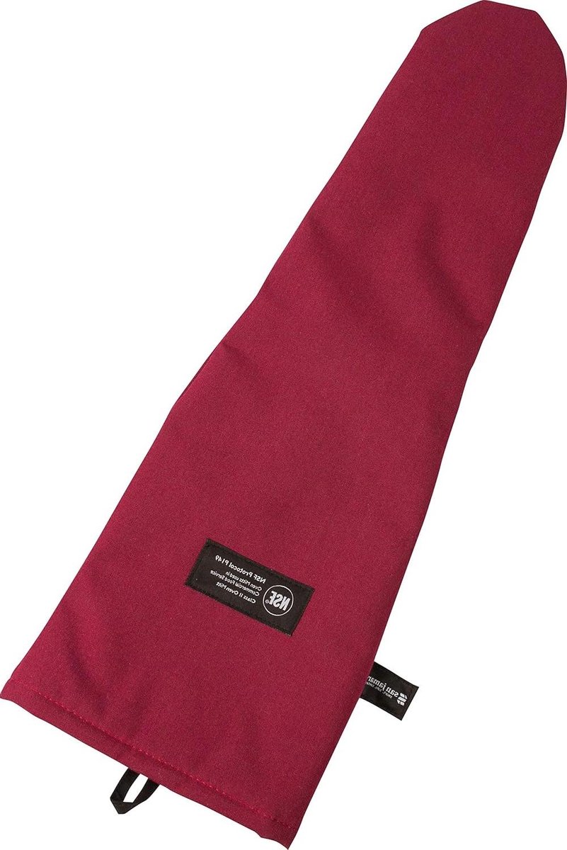 Hittebestendige Handschoen - Ovenwanten - Hoge Hitte - Nomex en Kevlar - 43 cm - Rood