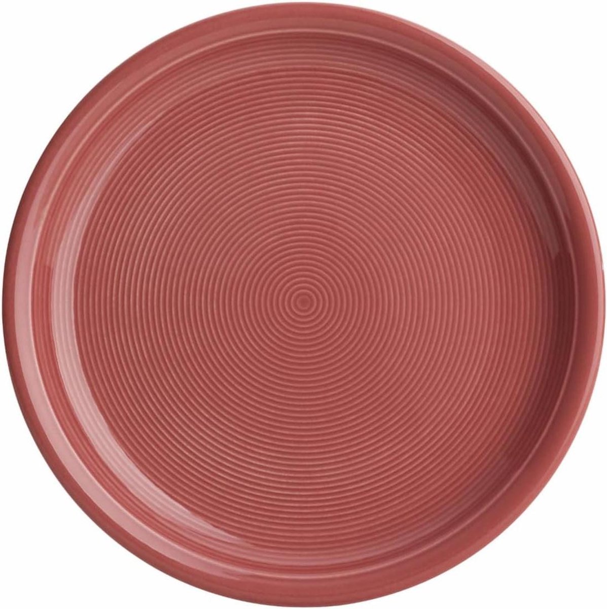 Ontbijtbord - Porseleinen bord - Dagelijks gebruik - Vaatwasmachinebestendig - 20 cm - Chili rood