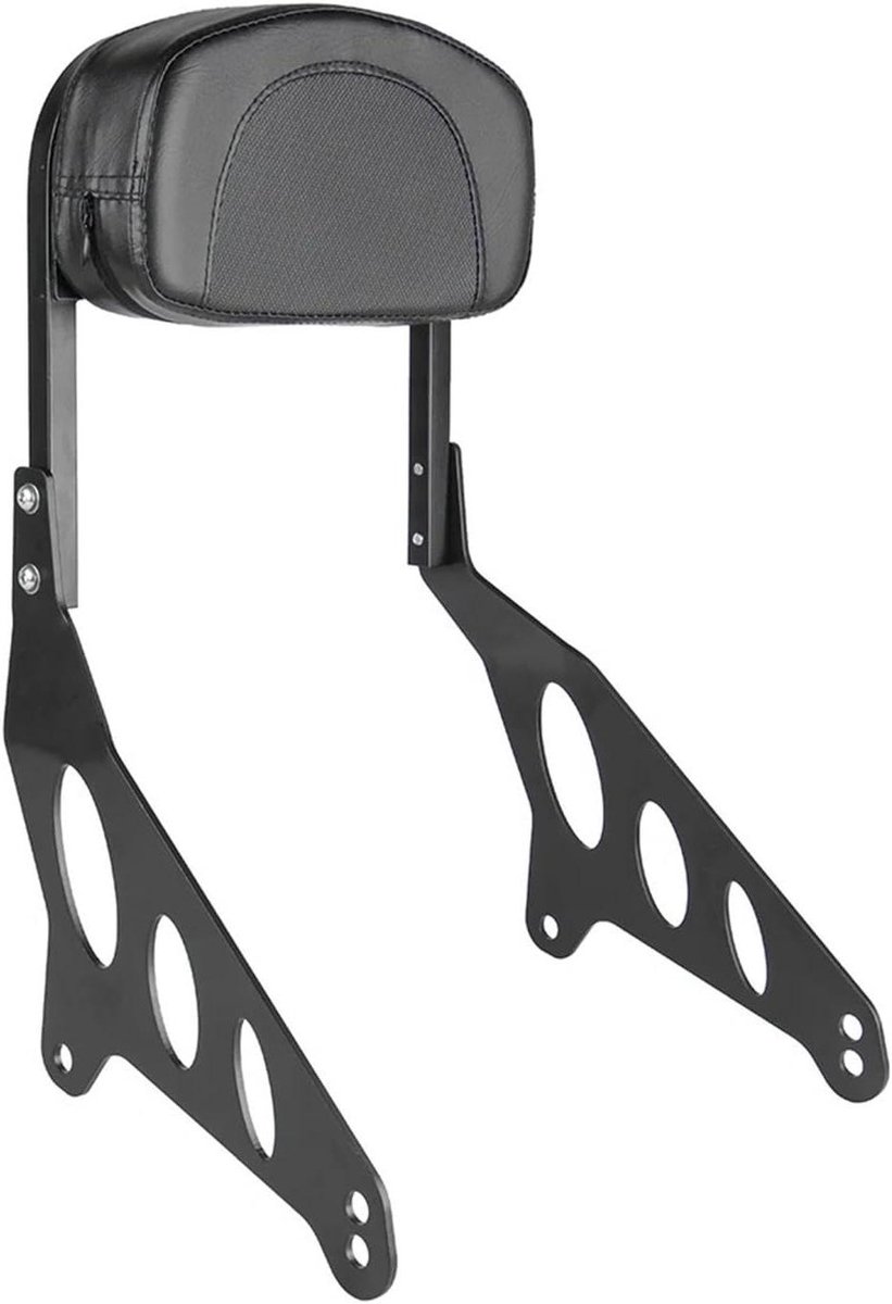 Motorfiets Rugleuning - Passagiers Rugsteun - Comfortabel Rijden - Verbeterde Zitpositie - Voor Rebel CM1100/CMX1100 2021-2024 - Zwart