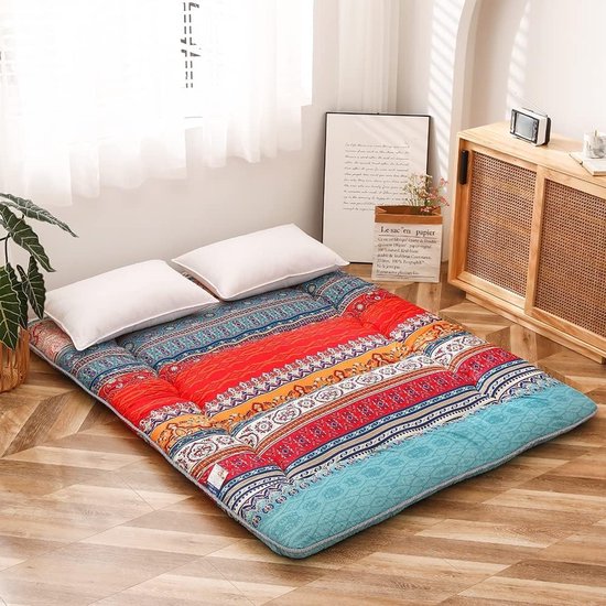 Opvouwbare Matras - Gastbed Futon - Comfortabel Slapen - Verdikt Ontwerp - 120 x 200 cm - C — afbeelding 4