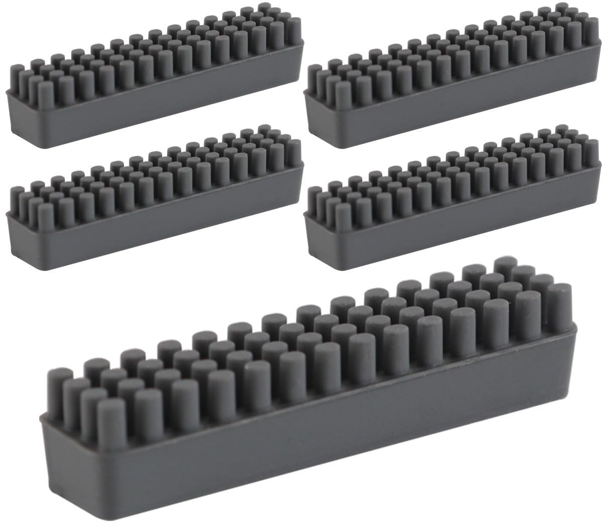 Dailygoods - 6 Stuks Siliconen Mondstukborstels voor 3D-Printers