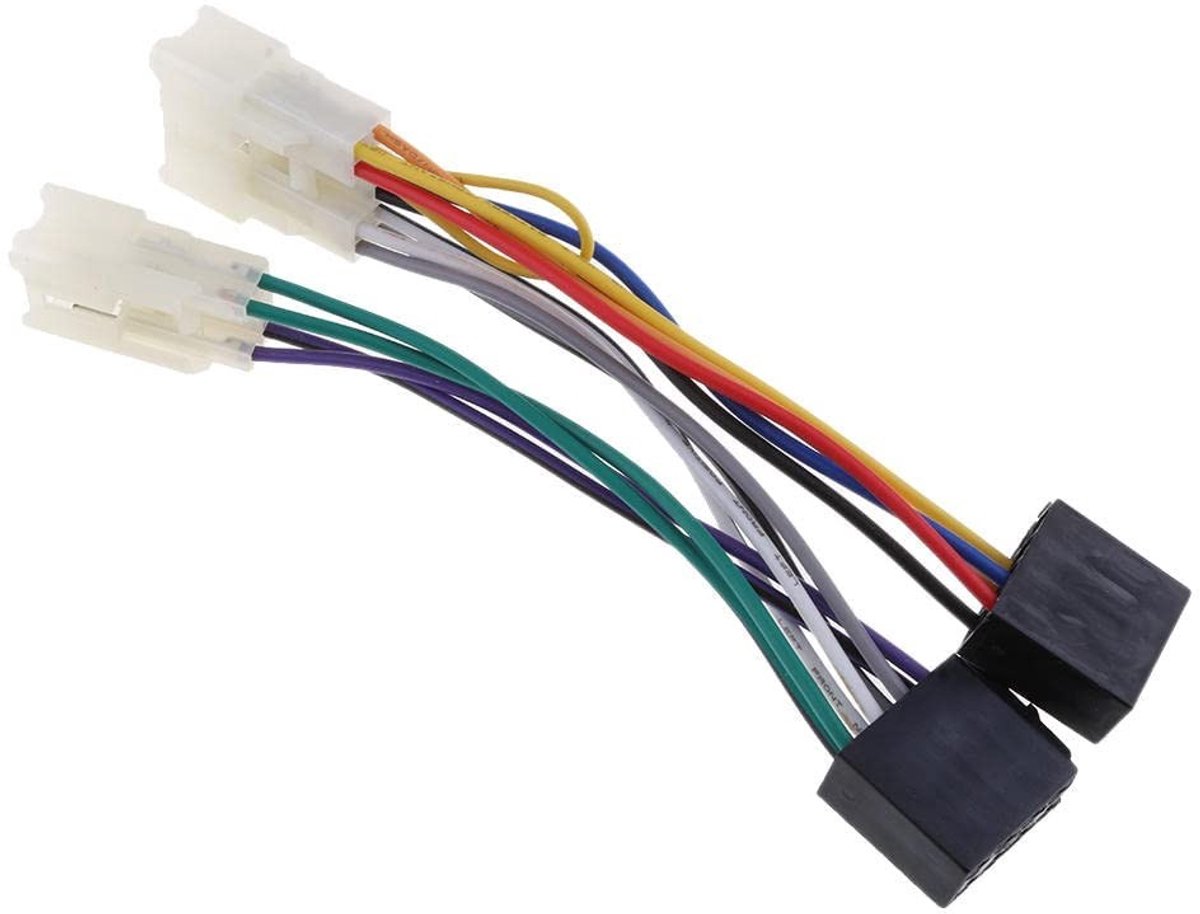 Dailygoods - ISO Kabelboom Adapter voor Auto Stereo Head-Unit