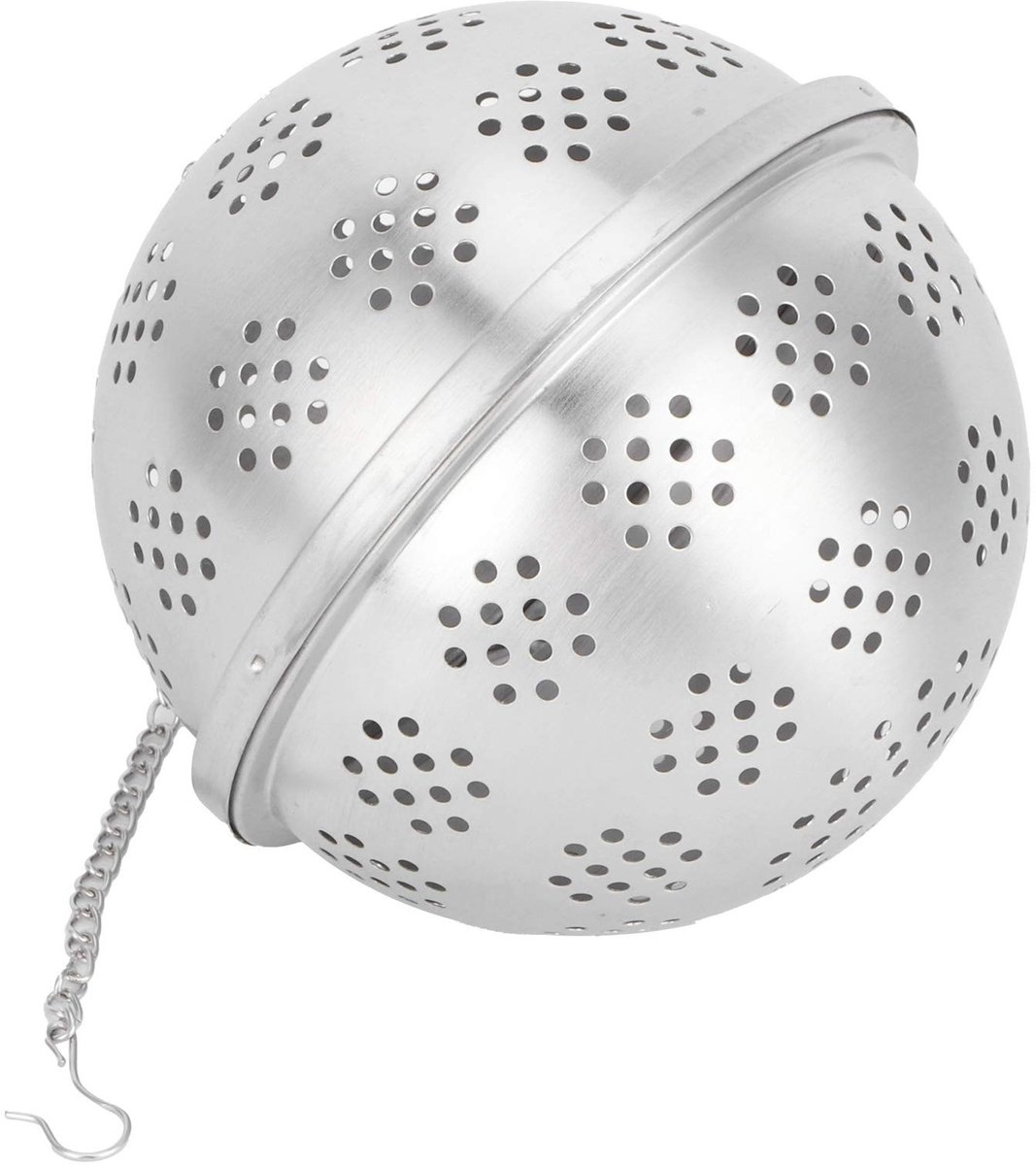 Dailygoods - Roestvrijstalen Theezeef Infuser XXL voor Koken