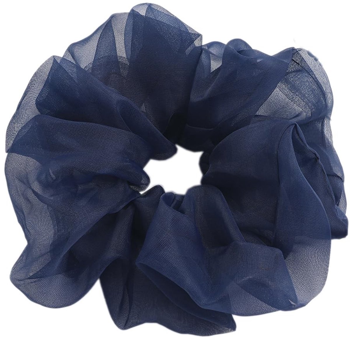 Dailygoods - Set van 3 Chiffon Haarelastiekjes voor Dames en Meisjes
