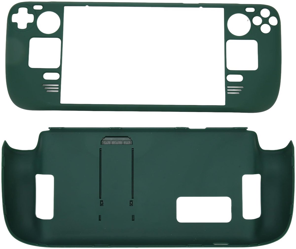 Store_7 - Volledige Beschermhoes - Shockproof - Comfortabele grip - OD Groen - Anti Collision - Accessoires voor Steam Deck - Geschikt voor Steam Deck