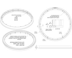 Adapter Ring - Verbindingsstuk - Risers Koppelen - Polylok Ontwerp - 20 inch - C1189