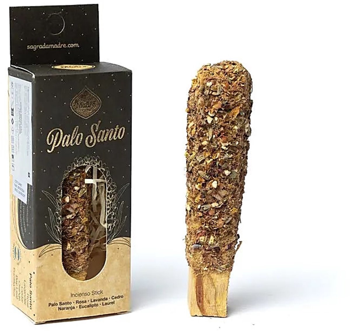 Sagrada Madre Palo Santo Stick met kruiden - set van 2 stuks - 26 g - 26g