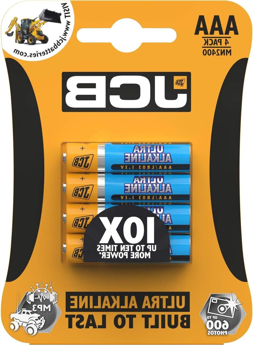 AAA Batterijen - LR03 Batterijen - Digitale Camera Stroom - Digitale OXI Technologie - 4 Stuks - Blauw