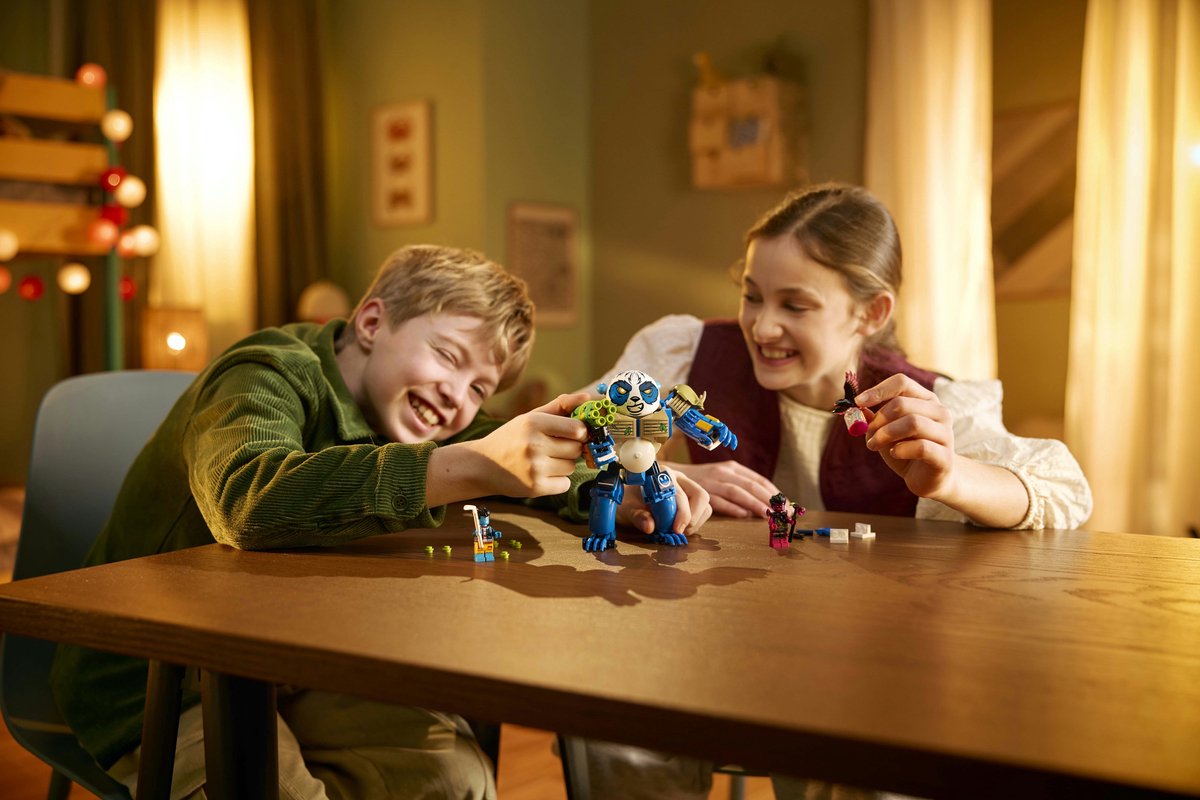 LEGO® DREAMZzz™ Logan de machtige panda speelgoed met minifiguren, herbouwbare dierenspeelset voor jongens en meisjes, cadeau voor kinderen vanaf 7 jaar 71480 — cadeau in Spellen & Speelgoed - foto 6