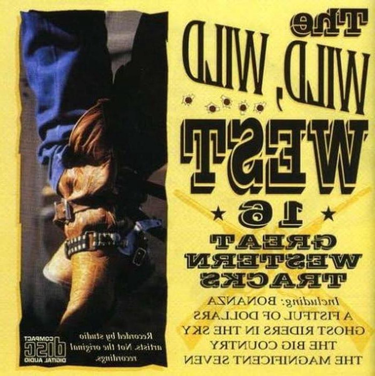 Western Muziek - Great Western Tracks - Muziek Luisteren - 16 Nummers - 12 cm - N.v.t.