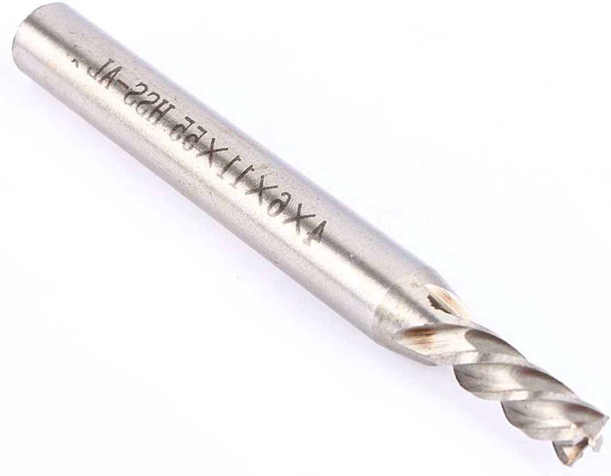 HSS Freesboor voor CNC Bewerking, Cilinder Shank Frees met Diverse Maten 4/6/8/10/12mm, Precisie Gereedschap voor Frezen en Graveren