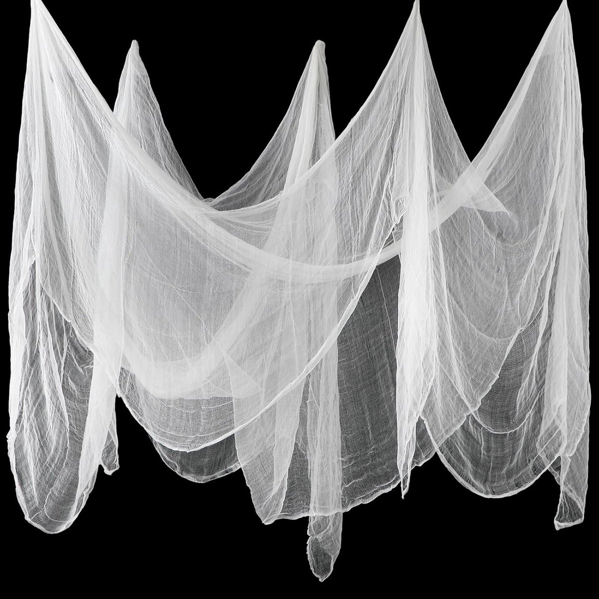 Grote kaasdoek rol voor Halloween knutselprojecten, katoen muslin gaas stof voor feestdecoraties