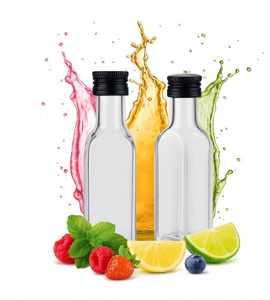 Bimberek Marasca - Glazen Fles - 20ml - Aluminium Doppen - Geschikt voor Likeuren van Bimberek Marasca — afbeelding 5