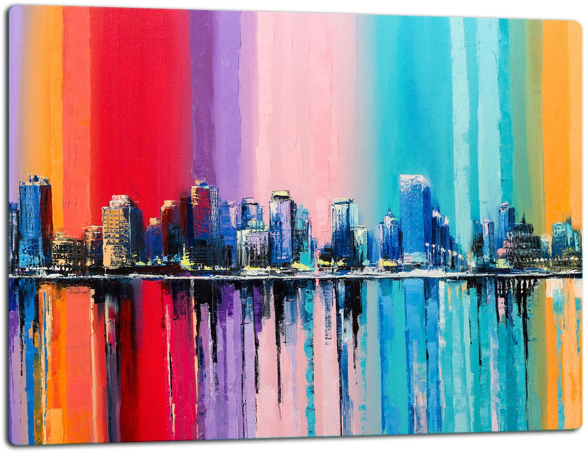 TMK ArtDeko - Snijplank - 52x40cm - Glas - Voor Inductiekookplaten