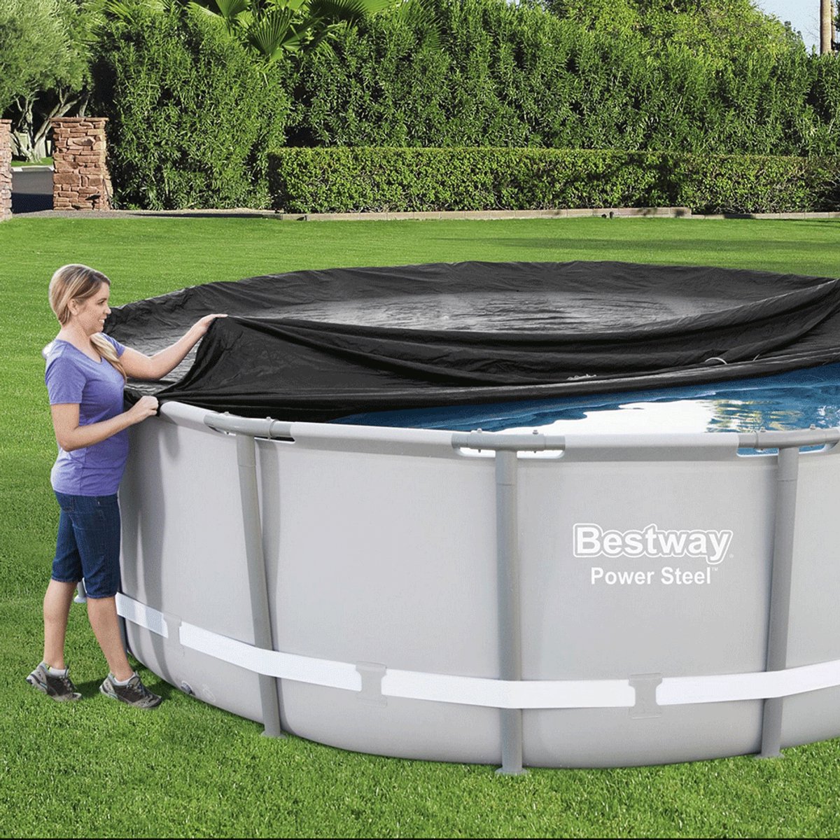 Bestway Flowclear afdekzeil - Rond 460/488 cm