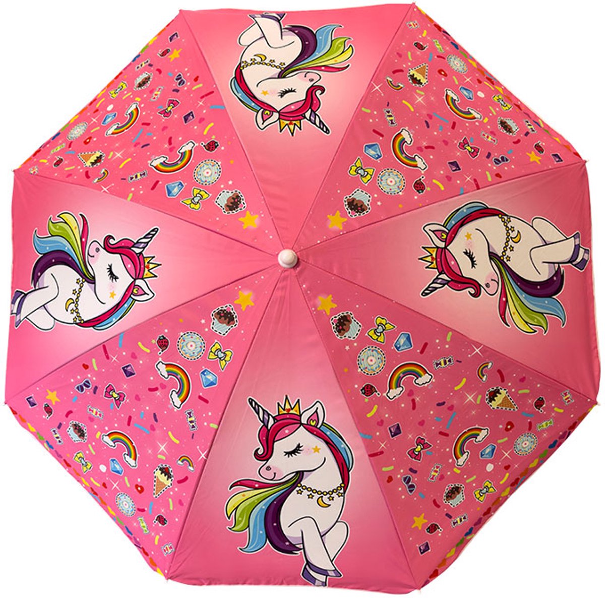 Strandparasol Unicorn 180 cm polyester
