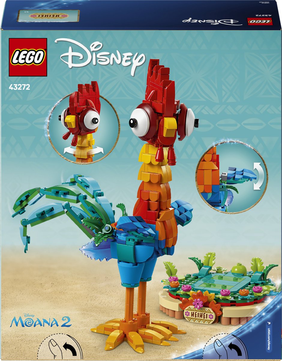 LEGO Disney Vaiana 2 Heihei - 43272 — afbeelding 13