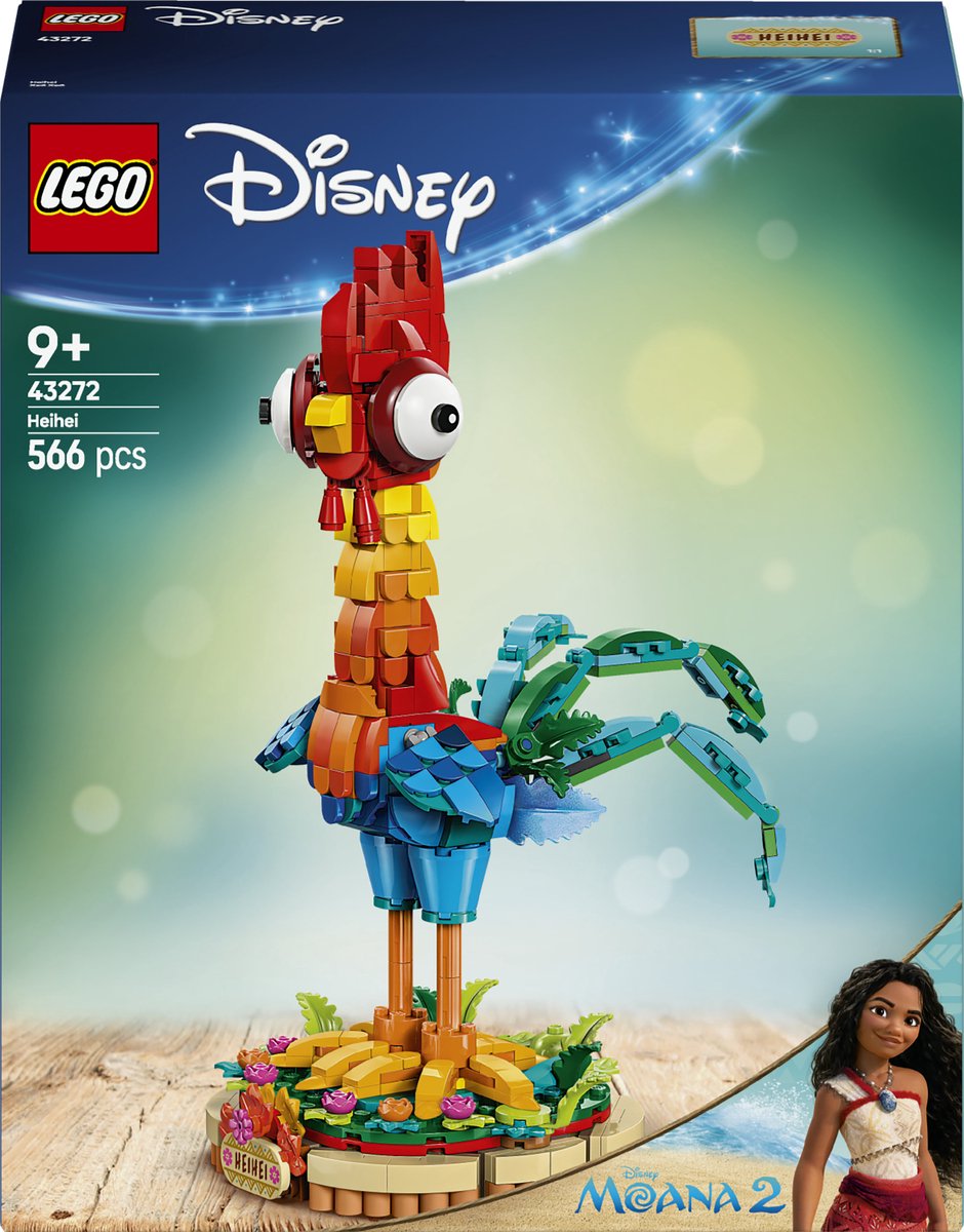 LEGO Disney Vaiana 2 Heihei - 43272 — afbeelding 14