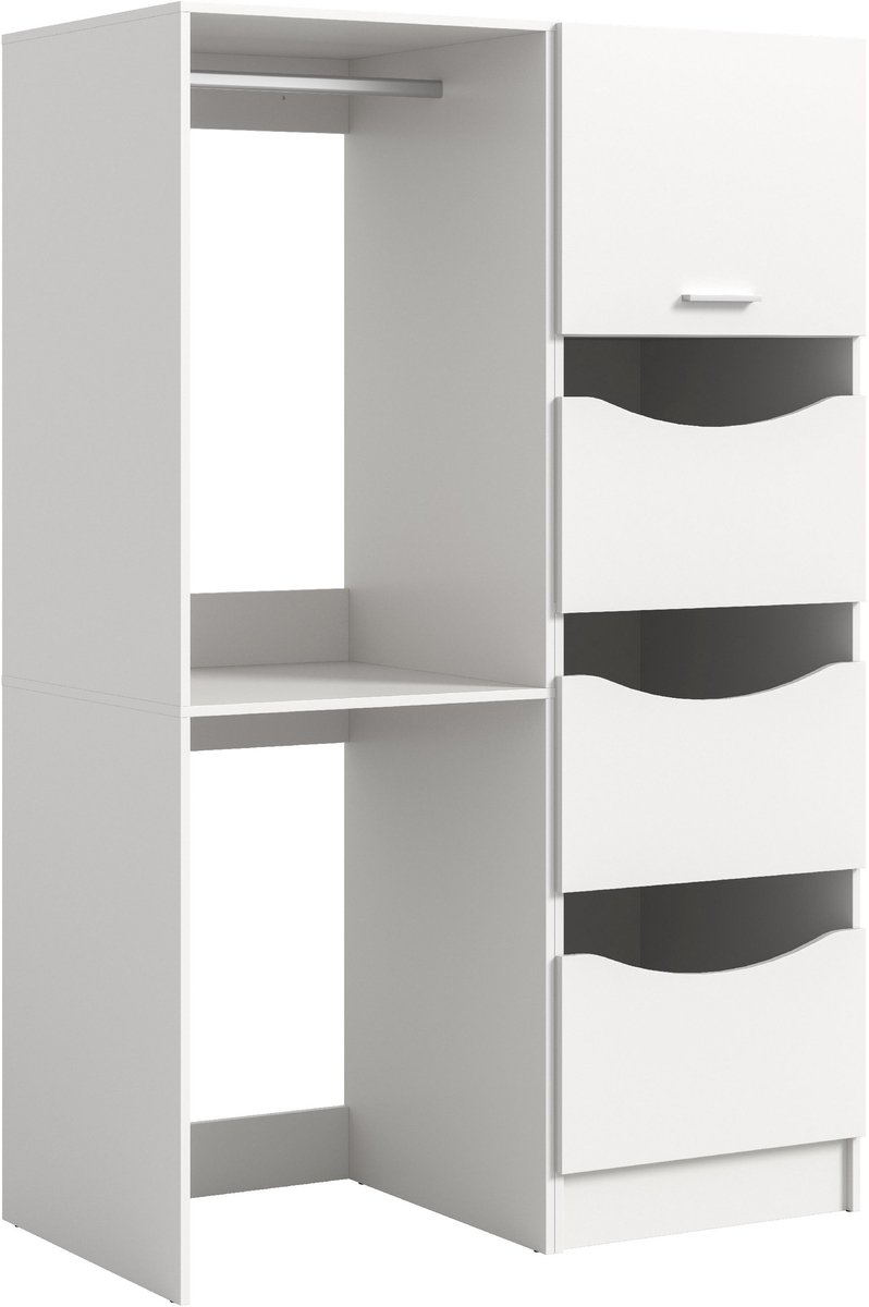 xonox.home Free wasmachine-ombouwset (B/H/D: 116x195x68 cm) in wit imitatie