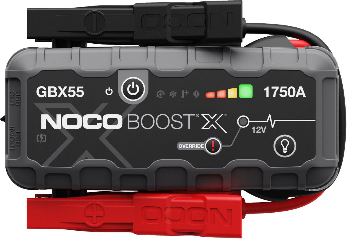 Noco Genius GBX55 Startbooster – 1750A – UltraSafe Technologie – Compact & Krachtig – Veilig Starten