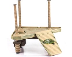Drijvend platform voor schildpadden, leefruimte en accessoires voor aquaria, ideaal voor vissen en reptielen