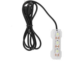Allecto - Aquariumlicht - LED Waterplant Licht - Mini Decoratie - Zachte LED-lamp - Voor Klein Aquarium - Eenvoudig te bedienen - Perfect voor bureau