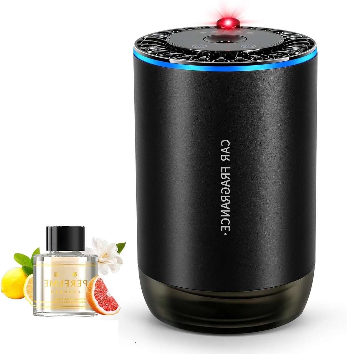 Intelligente luchtverfrisser voor auto met aromatherapie en sterrenhemelprojectie - USB mini diffuser voor huis en kantoor met essentiële oliën