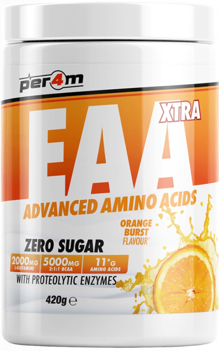 Per4m EAA Xtra (420g) Orange Burst - Aminozuren - EAA