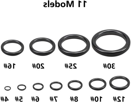 Keramische Gidsringen voor Vissershengels, 160 Stuks in 11 Maten - Reparatieset voor Hengeloog Accessoires voor Zoet- en Zoutwater — afbeelding 2