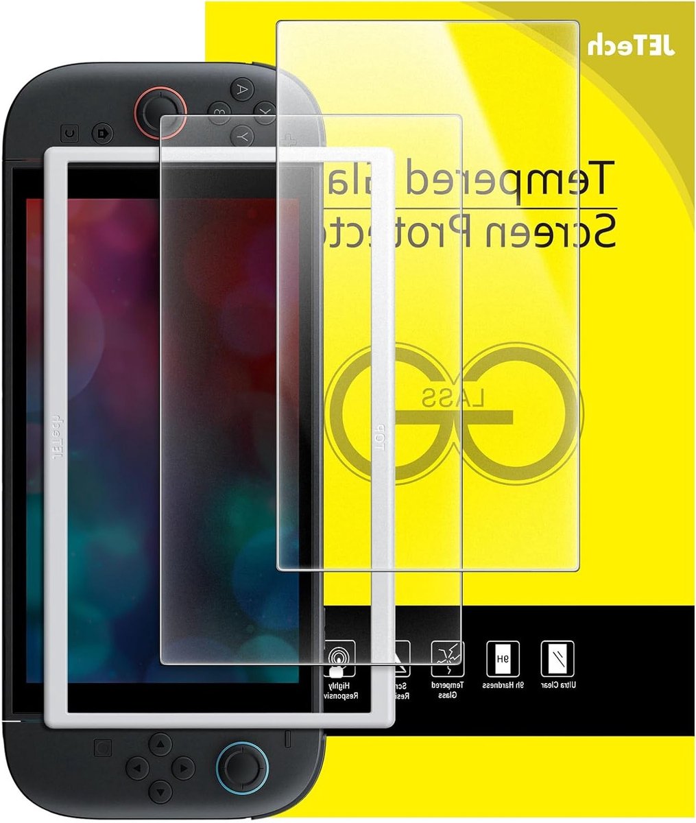 Matte Screen Protector voor Nintendo Switch 2 - Anti-Glare 9H Tempered Glass, Gemakkelijke Installatie, Anti-Vingerafdruk, 2 Stuks voor Optimale Bescherming