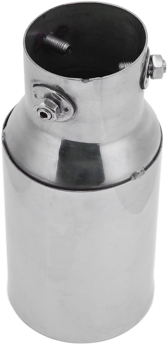 Stainless Steel Uitlaatpijp 60x89mm - Universele Uitlaat Tip voor Auto's