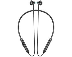Hoco ES67 Bluetooth Oordopjes met Nekband Ideaal voor Sporten Zwart