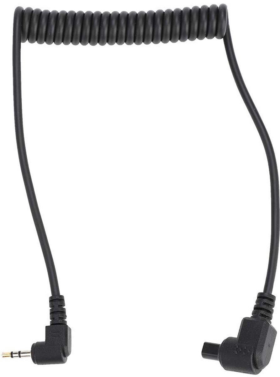 Allecto - Camera Remote Release Cable - Duurzaam en Flexibel - 2.5mm-C3 - Geschikt voor Canon 6D 5D3 7D - Professionele Fotografie - Afstandsbedi