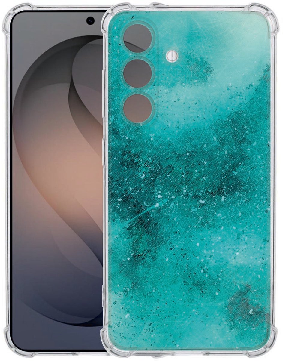 Backcover Hoesje Samsung Galaxy S26 Painting Blue Valbestendig